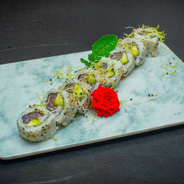 Thon avocat masago jaune
